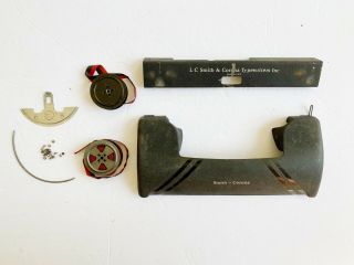 Vintage Smith & Corona Typewriter Lid Plate Ribbon Spool Repair Replace
