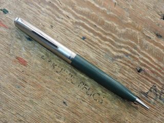 Old Vintage Dark Green Stainless Steel Ridge Clip Parker 21 Mechanical Pencil Us