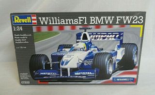 Wow 2002 Revell Williams F - 1 Bmw Fw23 Vintage 1/24 Race Car Model Kit 07222