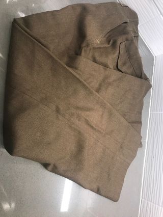 Size 29x29 - 1945 Wwii Us Army Trousers Field Wool Serge Uniform Pants Og - C3