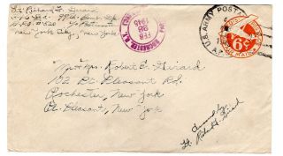 Wwii 1945 99th Bomb Group 15th Aaf Apo 520 Italy Censored