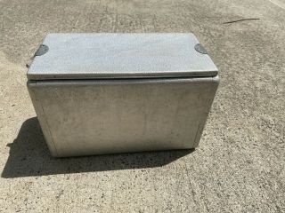 Vintage Cronstroms Cooler With Drain 18in x 12in x 9in 2