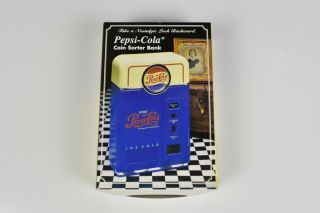 Pepsi Cola - Coin Sorter Bank - Collectible Vintage