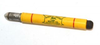 Vintage John Deere 4 Leg Advertising Bullet Pencil Ackley Iowa