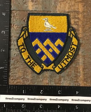 Ww2 Us Army 101st Armored Cavalry Regiment Ssi Patch
