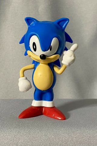 Vintage Sega Sonic The Hedgehog Plastic Pvc Action Figure Toy Rare 1993