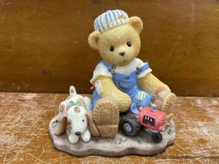 Cherished Teddies Tanner “friends Of Old Are Dear To Hold” 601624
