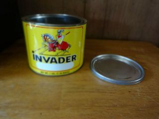 Vintage Invader Oil Grease Lubrication Can