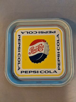 Vintage Square Pepsi - Cola Metal Serving Tray
