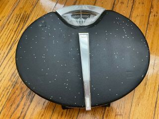 Vintage Sears Mid Century Vintage Body Weight Scale 50’s Black