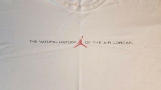 2003 Nike Air Jordan Shoes History T - Shirt Size 3XL 25 year 3