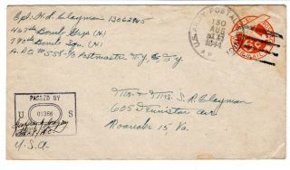 Wwii 1944 467th Bomb Group 8th Aaf Apo 130 England Censored