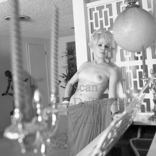 Vintage 1960s Negative - Nude Blonde Pinup Girl Trudy Mactier - Cheesecake T971781