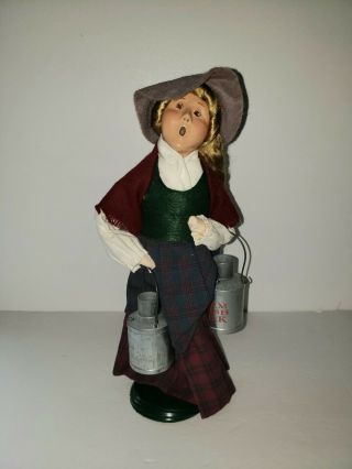 1997 Byers Choice Ltd The Carolers Cries Of London Milk Maiden
