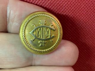 Immc International Mercantile Marine Co 23.  4mm Brass Button S.  Appel Ny 1900 - 02