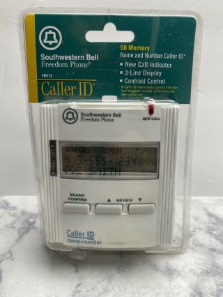 Southwestern Bell Freedom Phone Name Number Caller Id Fm112 In Package