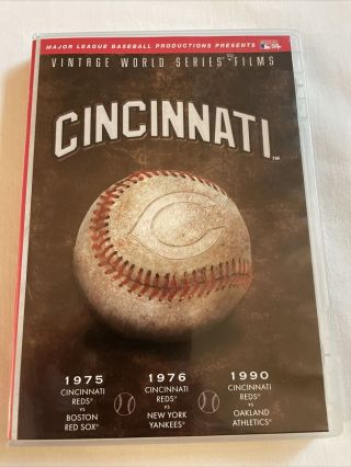 The Cincinnati Reds: Vintage World Series Films (dvd,  2007)