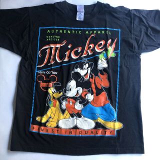 Vintage Mickey Pluto Goofy Tee Shirt Ny Jerry Leigh Xl Single Stitch Usa Made