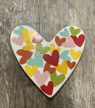 Happy Everything Mini Attachment Multi Colored Hearts Valentine’s