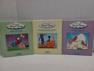 Vintage Set Of 3 Books The Land Of Pleasant Dreams By World Of Wonder 1986