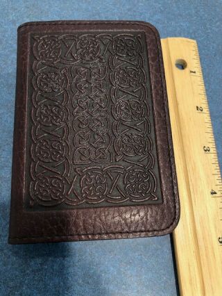 Vintage Oberon Leather Address Book