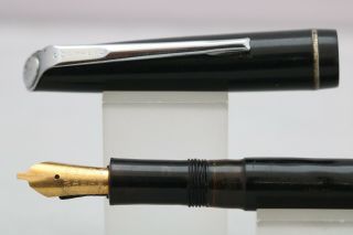 Vintage Osmiroid No.  75 Black Piston Fill Fountain Pen,  Spares & Repairs