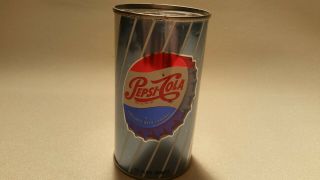 Vintage Pepsi Cola Bottle Cap Flat Top Soda Pop Can Kenosha Wi 12 Fluid Ounces