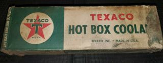 Vintage Nos Texaco Hot Box Coolant - Full Box - Railroad Industry - Hard To Find