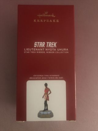 2020 Hallmark Star Trek Storytellers Ornament Lt Uhura Mirror Mirror