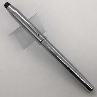 Vintage Cross Century Fountain Pen - Plated Nib - Steel Barrel & Cap - Good
