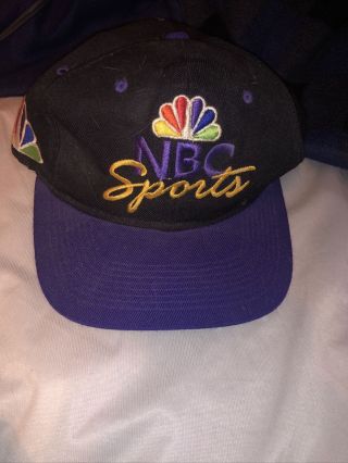 Nbc Sports Vintage Baseball Hat Cap Lid Sports Specialties Snapback