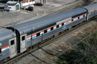 Kodachrome Railroad Slide Amtrak 2920 Florida Ex Union Pacific Train