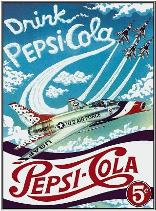 Drink Pepsi Cola Cold Vintage Rustic Retro Tin Metal Sign 8 X 12