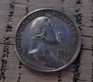 Willys Overland Silver Anniversary Coin 1907 - 1932 Bicentennial Rare Vintage 2