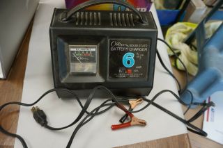 Vintage Allison 6 Amp Solid State Battery Charger 12 V And 6 V Charging