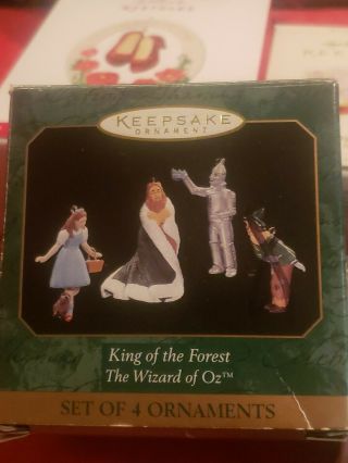 Hallmark Keepsake Ornaments Wizard Of Oz 1997