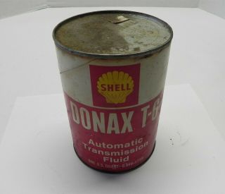 Vintage Shell Donax T - 6 Automatic Transmission Fluid - Full (1 Quart) -