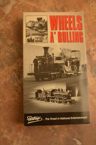 Wheels A ‘rolling,  Pentrex,  Shores Of Lake Michigan 1948,  30 Minutes Vhs