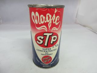 Vintage Advertising Stp Magic Rare Service Station Garage Can M - 349