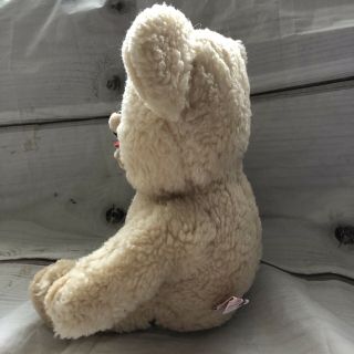 Snuggle Bear Plush Lever Brothers Fabric Softener 12” Sitting Vtg 2