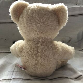 Snuggle Bear Plush Lever Brothers Fabric Softener 12” Sitting Vtg 3