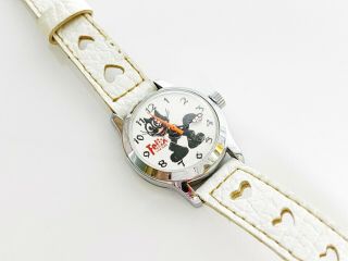Vintage Limited Edition Felix The Cat Wrist Watch Cartoon Stainless Fantasma