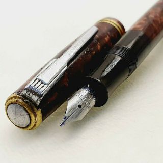,  Extra " Fountain Pen Piston Filler W Scripto Nib 1940 
