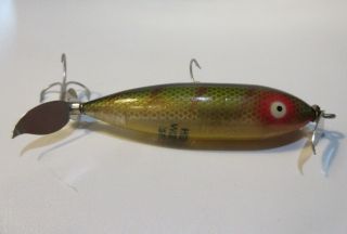 Vintage Heddon Wounded Spook Perch
