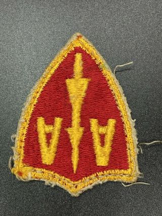 WW2 US ARMY ANTI - AIRCRAFT COMMAND CUTEDGE PATCH 2