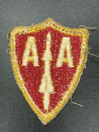 WW2 US ARMY ANTI - AIRCRAFT COMMAND CUTEDGE PATCH 3