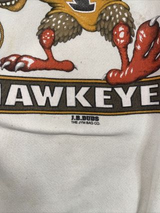 vintage iowa hawkeyes sweatshirt size L 3
