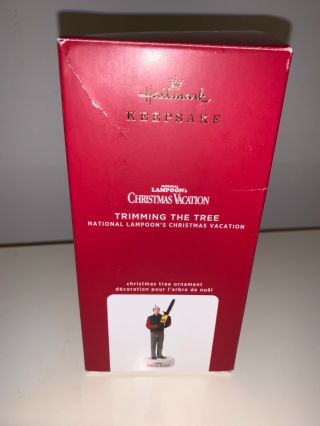 Hallmark National Lampoons Christmas Vacation Trimming The Tree Ornament