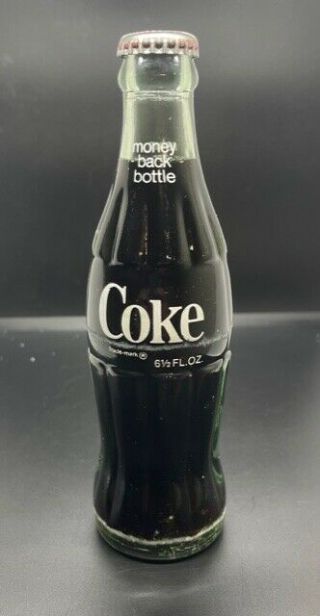 Vintage Coca Cola Coke Glass Bottle 6.  5 Ounces Glass Cleveland Tn Rare