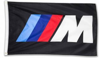 Bmw M Logo Iiim Racing Car Auto Car Fans Brass Grommets 3 X 5 Ft